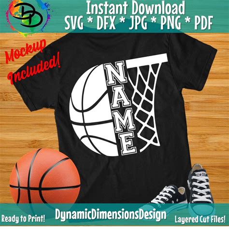 Distressed Basketball svg Custom Basketball Basketball | Etsy | Basketball shirts, Basketball 
