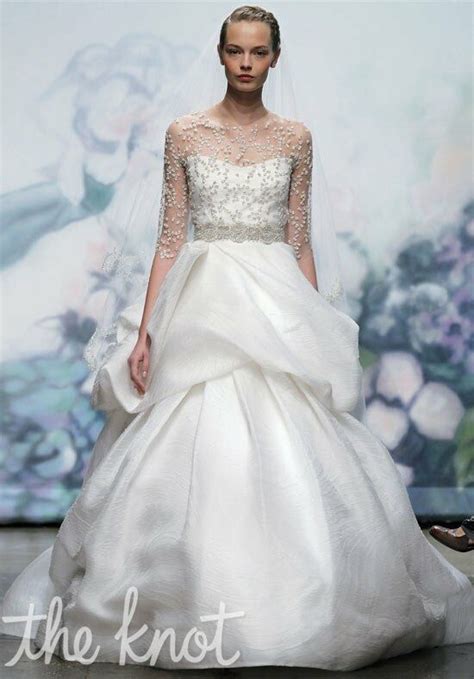 Monique Lhuillier Azure Wedding Dress The Knot