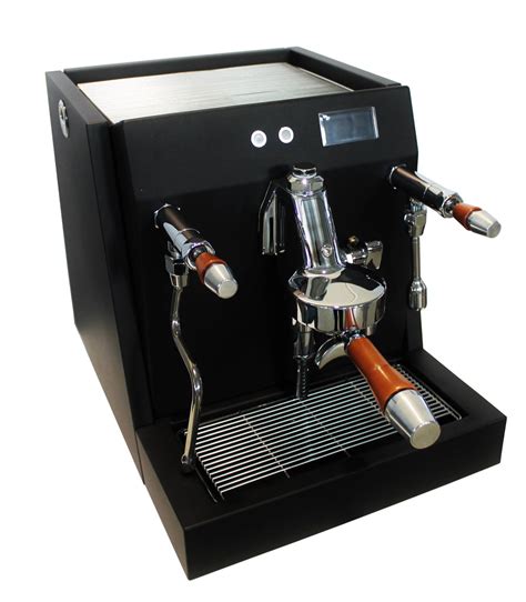 Vesuvius Dual Boiler Pressure Profiling Espresso Coffee Machine Black