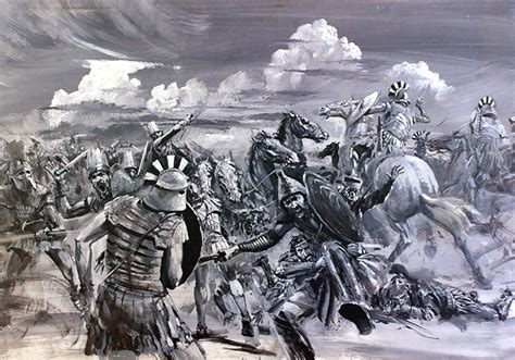 Alexander The Great Victory At Gaugamela By Graham Coton