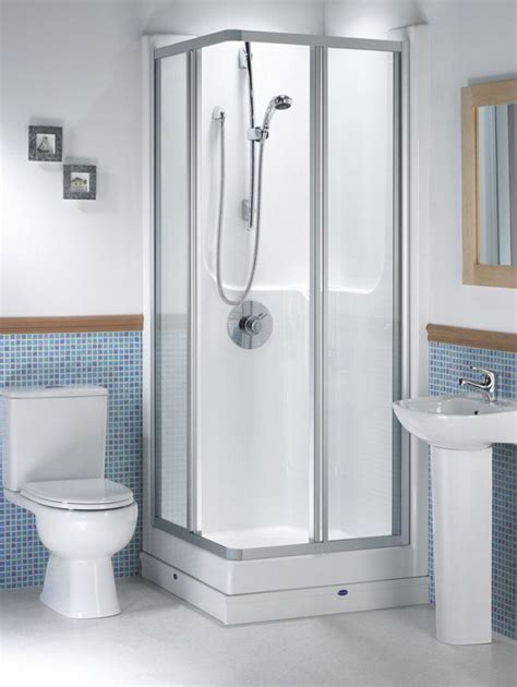 Small Bathroom With Corner Shower Dimensions Best Design Idea