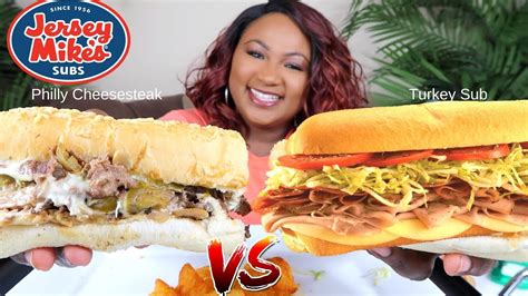 Want to know the best part about earning. JERSEY MIKE'S | PHILLY CHEESESTEAK , EATING SHOW - YouTube