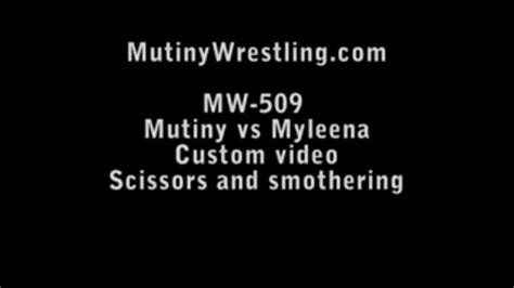 Mw509 Mutiny Vs Myleena Scissors Facesitting Breasts And Nipple
