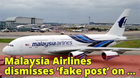 Penerbangan malaysia berhad), formerly known as malaysian airline system (mas) (malay: Malaysia Airlines dismisses 'fake post' on MH8008 problem ...