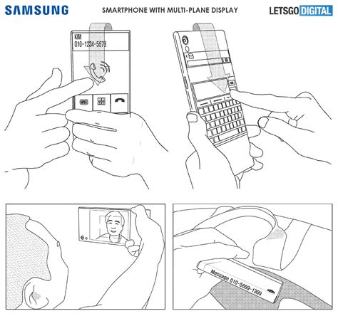 Samsung Patent Reveals Wraparound Smartphone Display May Be Smartwatch