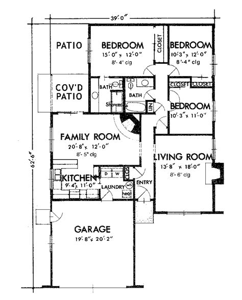 Popular with folks who have (or will have) trouble with stairs. Millfield One-Story Home Plan 072D-1005 | House Plans and More