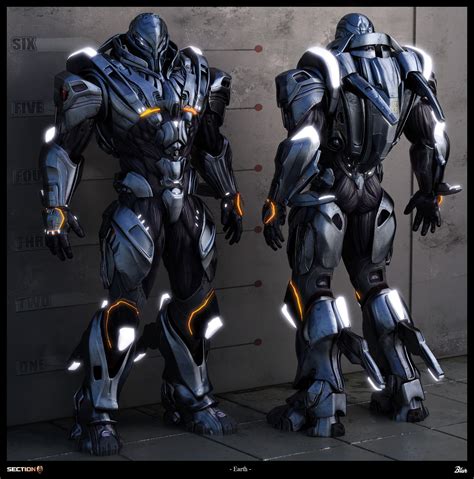 USIF Powered Assault Armor | Section 8 | FANDOM powered by 