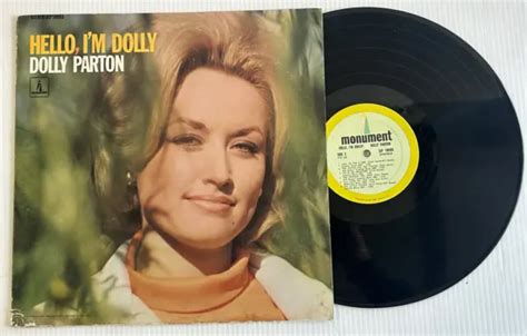 RARE DOLLY PARTON Hello Im Dolly Her First Lp Monument Slp Country PicClick