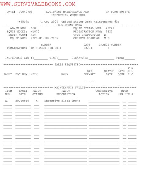 Da Form 5988 E Fillable Pdf Fill Out And Sign Online Dochub