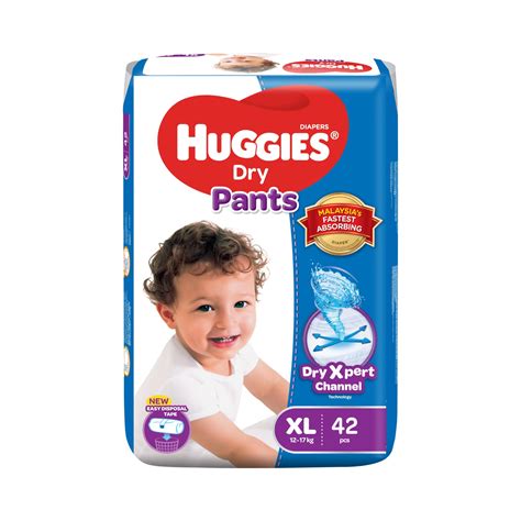 Huggies Dry Pants Baby Diapers Extra Large 40pcspack