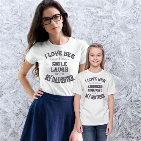 mother and daughter t shirt matching shirt duo2 shop unique shirt custom clothes shirts