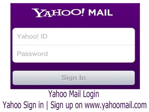 Yahoo Mail Login Yahoo Sign In Sign Up On