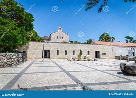Church Of The Multiplication In Tabgha Israel Editorial Photo Image