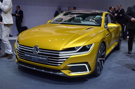 Information amazing drive *accident free* limited edition vw touareg sports model with blue motion technology i travel a lot for work so car is in. Geneva 2015: Volkswagen Sport Coupe GTE Concept Unveiled ...