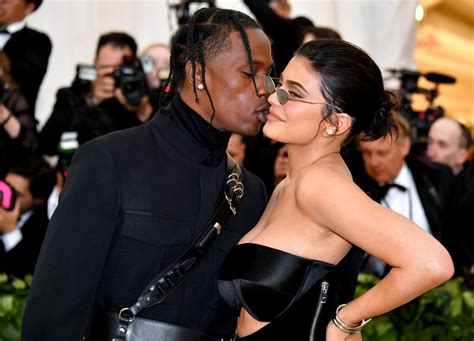 Kylie Jenner And Travis Scotts Cutest Pictures Popsugar Celebrity