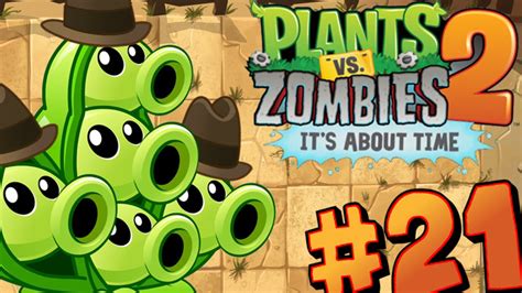 Lets Play Plants Vs Zombies 2 Its About Time Part 21 Pl Youtube