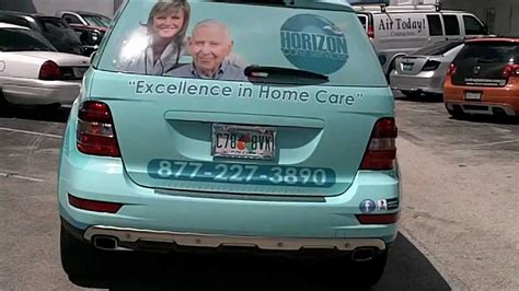 We are compassionate, caring, and sensitive to the needs of our clients and their families. Health care 3M vinyl vehicle wrap| car wrap boca raton ...
