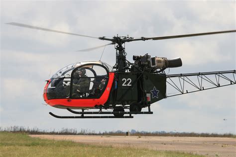 Alouette Ii Helicopter Low Flypast Free Stock Photo Public Domain