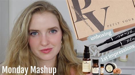 Ann Marie Skincare Bundle Petit Vour Unboxing Plume Brow Pencil First Impressions Youtube