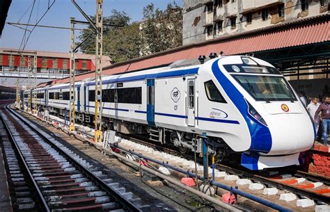 In Pics Pm Modi Flags Off Vande Bharat Express Trains From Mumbai To