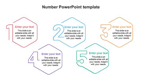 Get Editable Number Powerpoint Template Slides Presentation