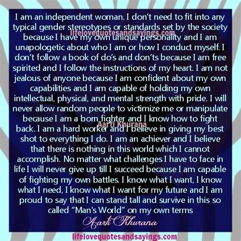 List 43 wise famous quotes about an independent woman: Independent Women Quotes And Sayings. QuotesGram
