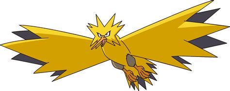 Zapdos Pokemon Png Isolated Hd Png Mart