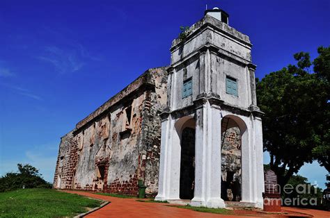 Ancient St Paul Church At Malacca Malaysia Photograph By Wong Cm