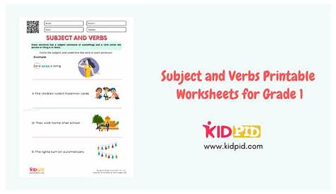 Worksheets for Grade 1 - Free Download - Kidpid