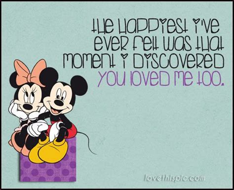 Check spelling or type a new query. The happiest I've ever felt love love quotes quotes quote disney in love love quote mickey mouse ...