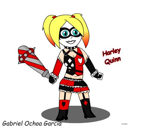 Harley Quinn Chibi By Gabogardevoir On Deviantart