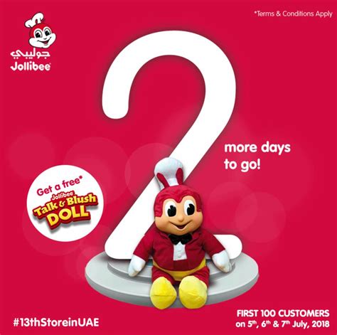 Jollibee Al Wahda Opening 2 More Days Before Our Grand Opening In Al