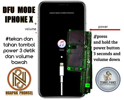Check out our new youtube tutorial on how to put an iphone into dfu mode and how to perform a dfu restore if you'd like to see it in action. IPHONE X DFU MODE - Tembel Panci