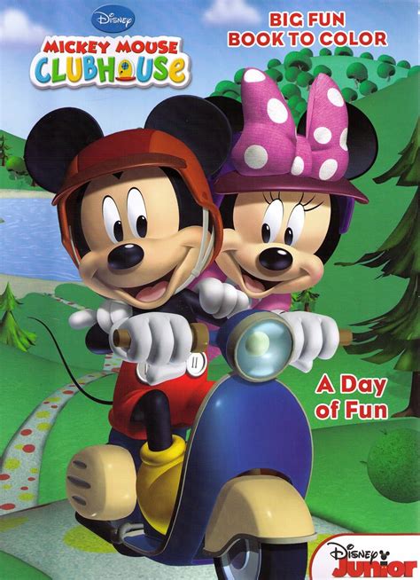 Mickey Mouse Clubhouse Big Fun Book To Color 2 Coloring
