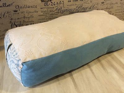 Bolsters are great for restorative yoga or simple breathing exercises. How to Sew a Yoga Bolster | Yoga bolster, Sew and DIY and crafts