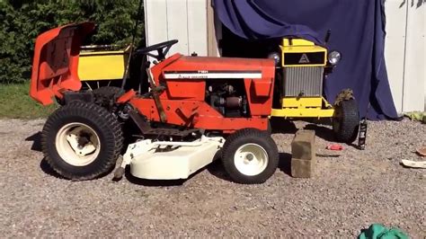 Allis Chalmers Garden Tractors Making Some Improvements Youtube