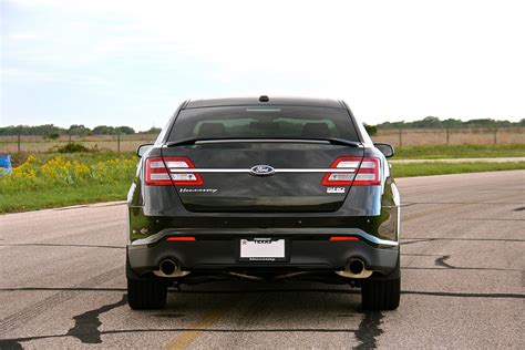 2013 Ford Taurus Sho Hennessey Performance Maxboost 445 Rear Shot