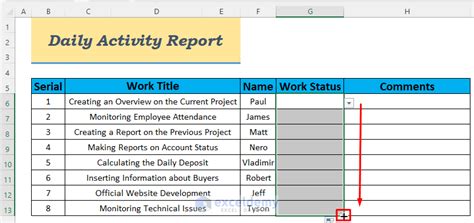 How To Make Daily Activity Report In Excel 5 Easy Examples