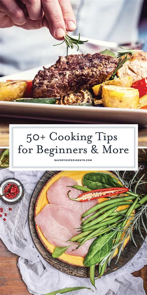 50 Cooking Tips For Beginners And Beyond Savory Experiments
