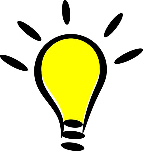 Cartoon Icon Glühbirne Kostenlose Vektorgrafik Auf Pixabay