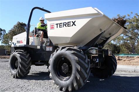 All New 9 Tonne Swivel Site Dumper From Terex Earthmoving Equipment