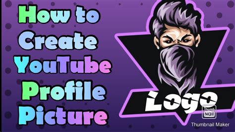 How To Create Youtube Profile Picture Logo Youtube