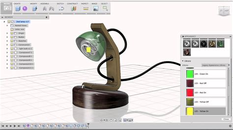 How To Apply Materials In Fusion 360 Youtube