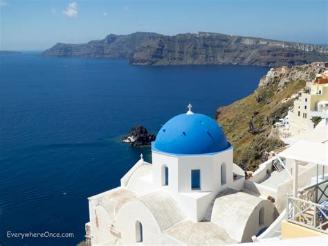 Our Introduction To Greece Stunning Santorini
