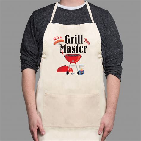 personalized grilling barbeque apron tsforyounow