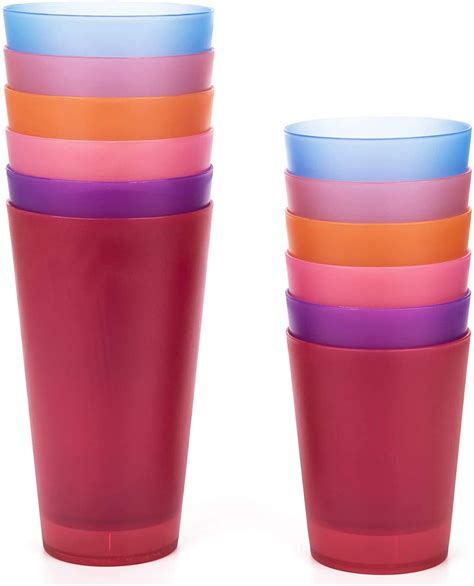 32 Ounce And 18 Ounce Plastic Tumblersdrinking Glassesparty Cupsiced