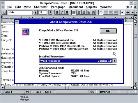 Winworld Compuworks Office 2x