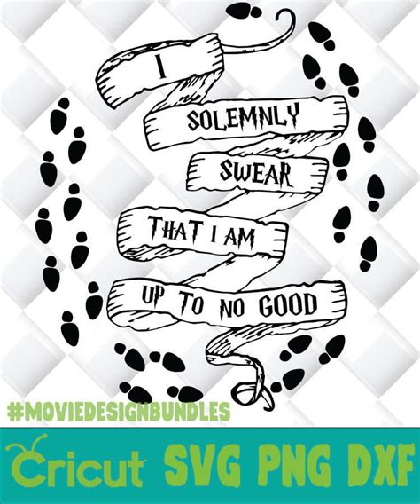 HARRY POTTER I SOLEMNLY SWEAR 10 SVG, PNG, DXF, CLIPART - Movie Design