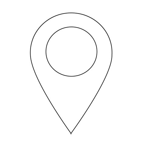 Gps Location Map Pointer Icon 638524 Vector Art At Vecteezy