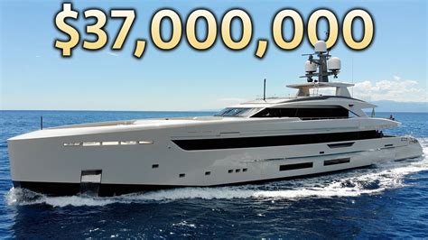 Inside A 37000000 Italian Luxury Megayacht With A Helipad Youtube